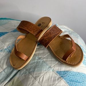 Brown Esperanza Sandals Agave Girl Boutique